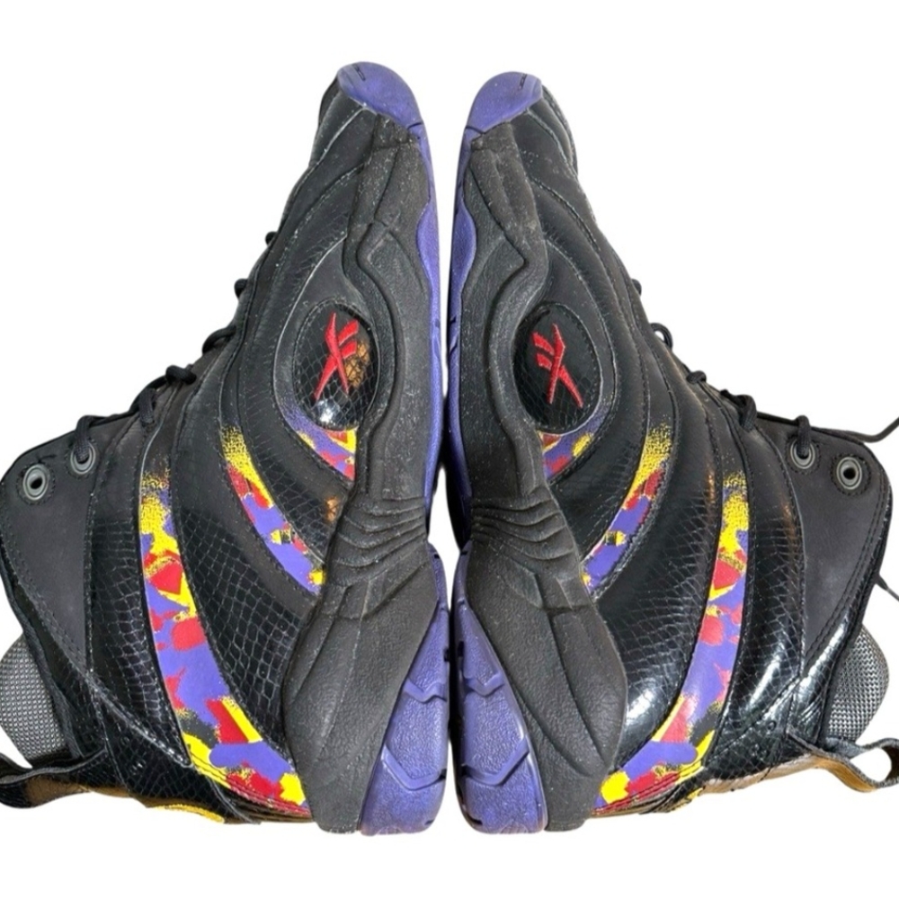 Reebok Gray and Black Sneakers